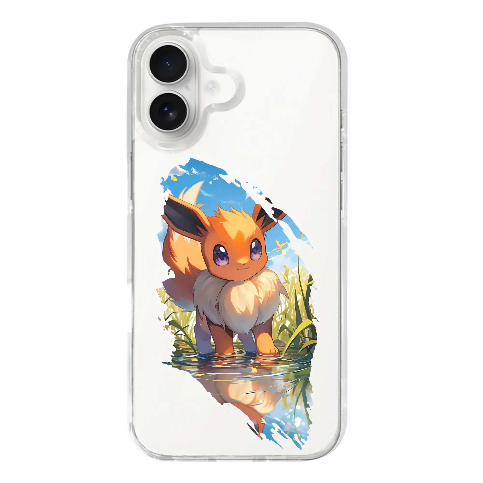 ポケモン グッズ,イーブイ - iPhone 17シリーズ 透明スマホケース – 薄型・耐衝撃・精密フィット保護カバー